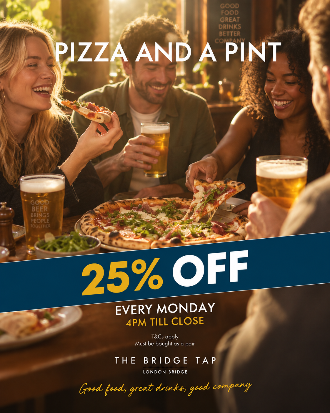 Pizza and a Pint