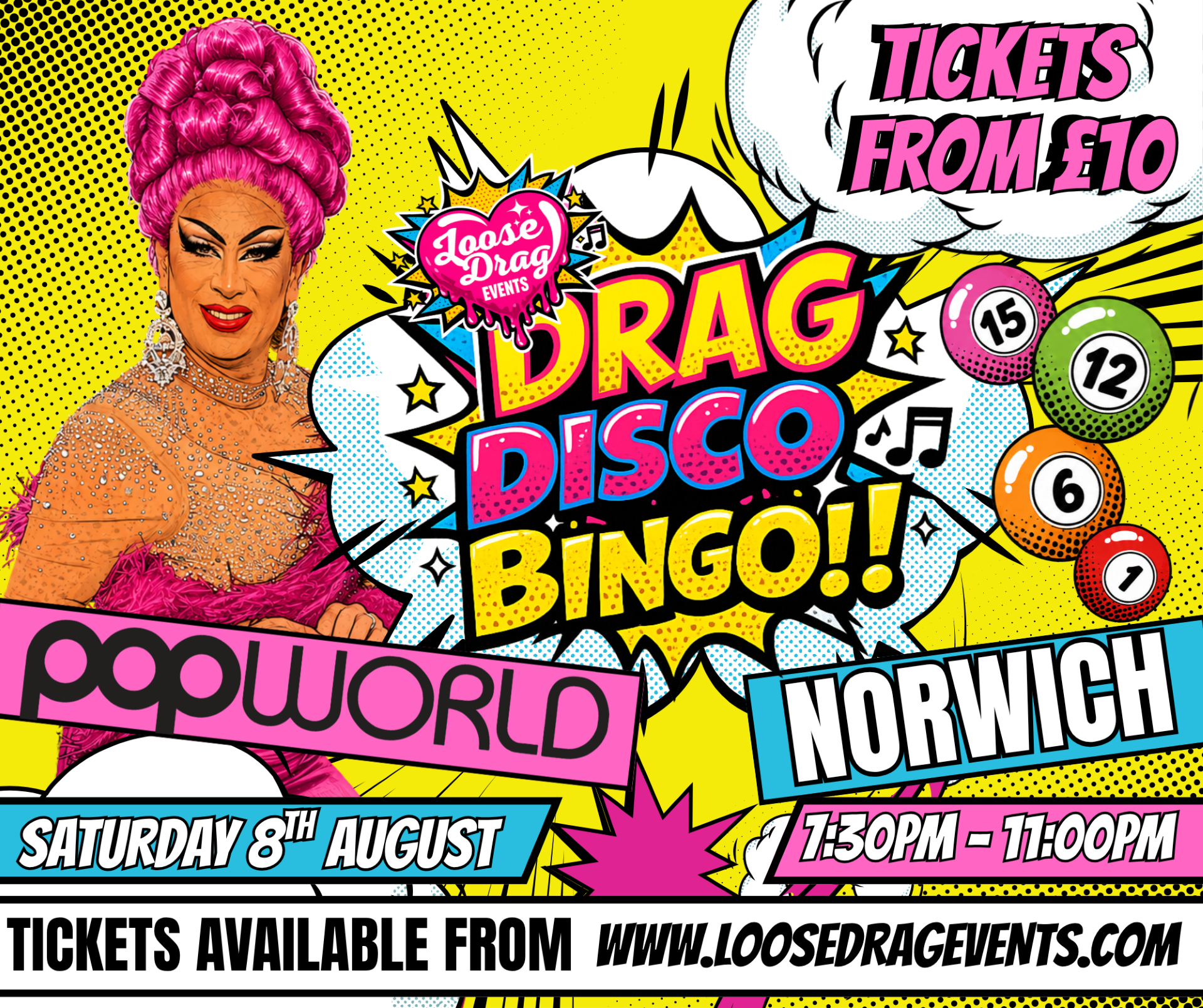 Disco Bingo by Loose Drag Events
