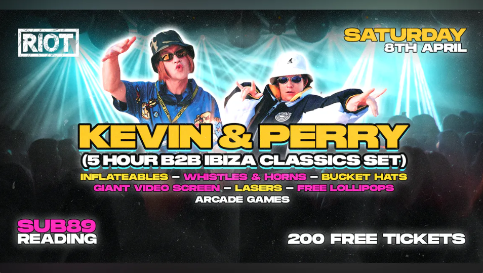 Kevin and Perry 5 Hour Ibiza Classics Set