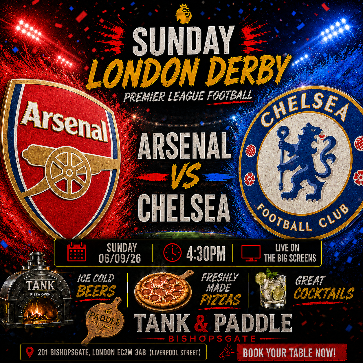 Arsenal vs Chelsea