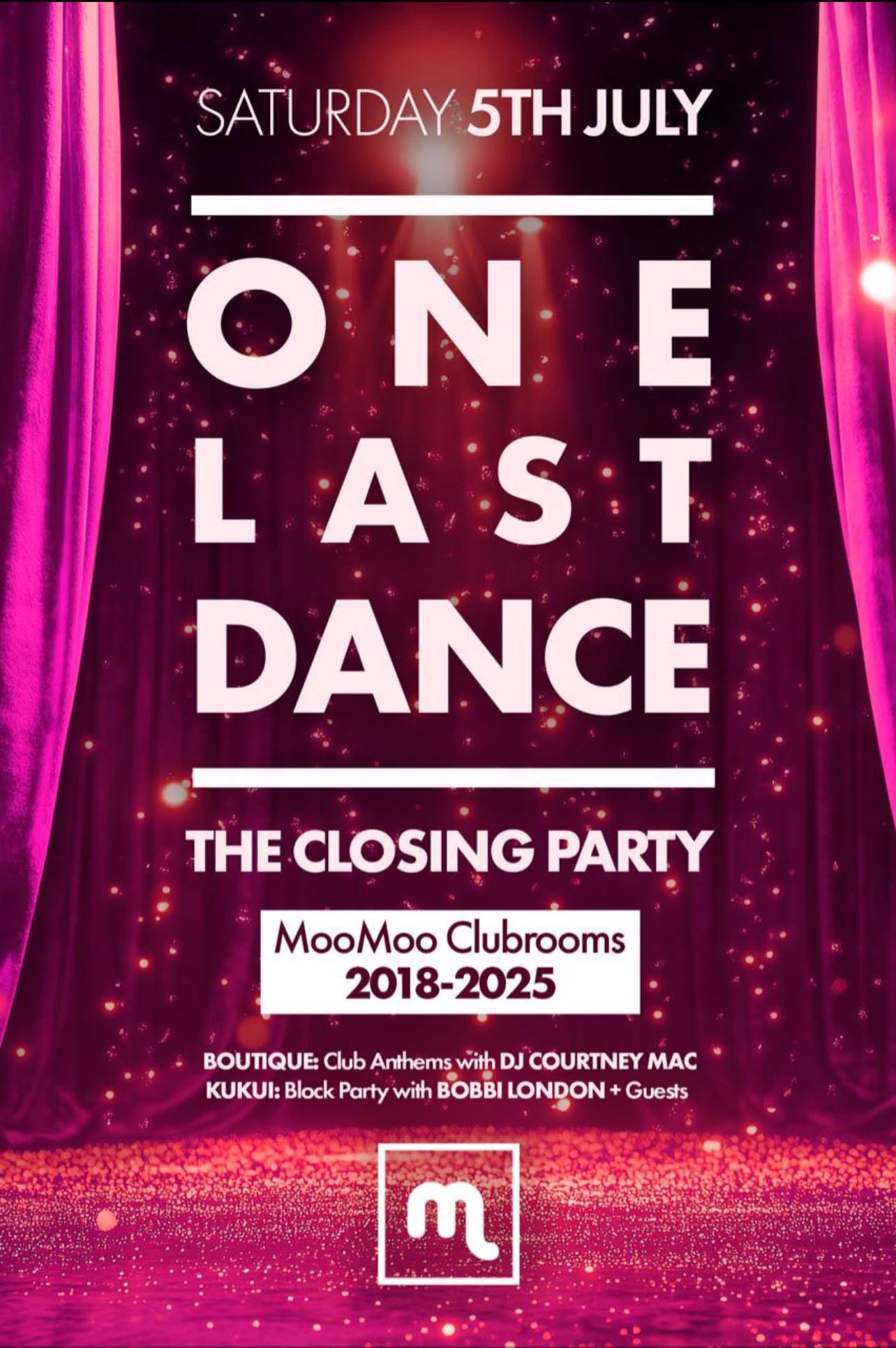 THE LAST DANCE!