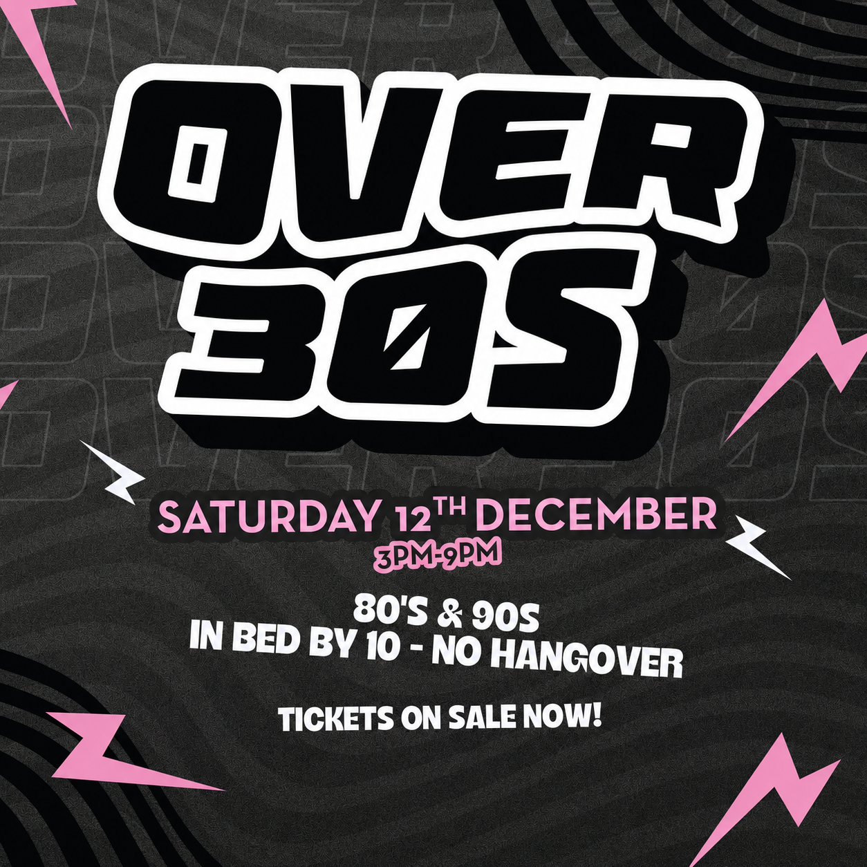 Over 30s Day Party
