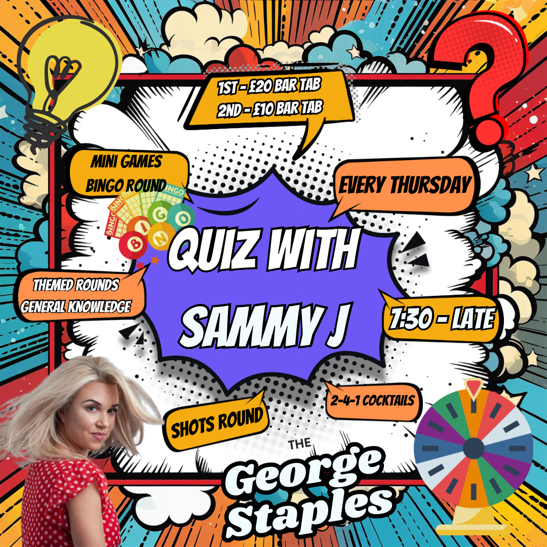 Quiz with our Sammy J