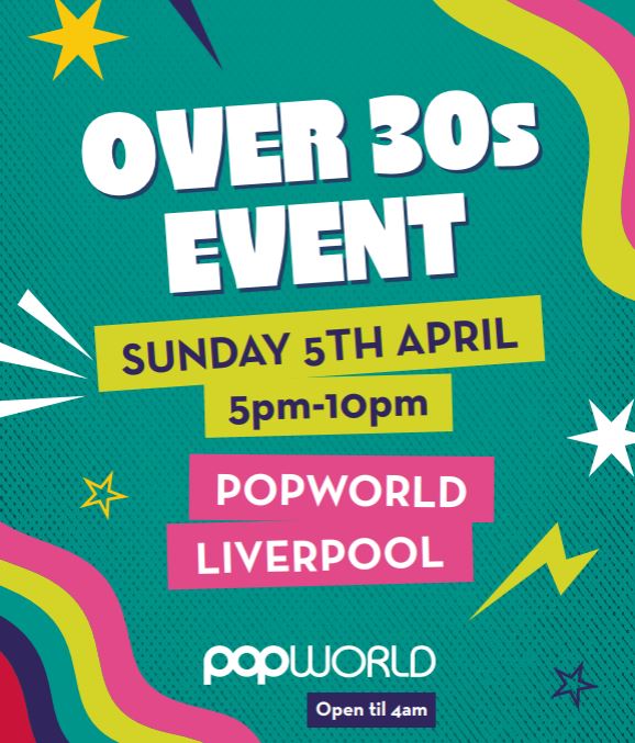 90's Over 30's event