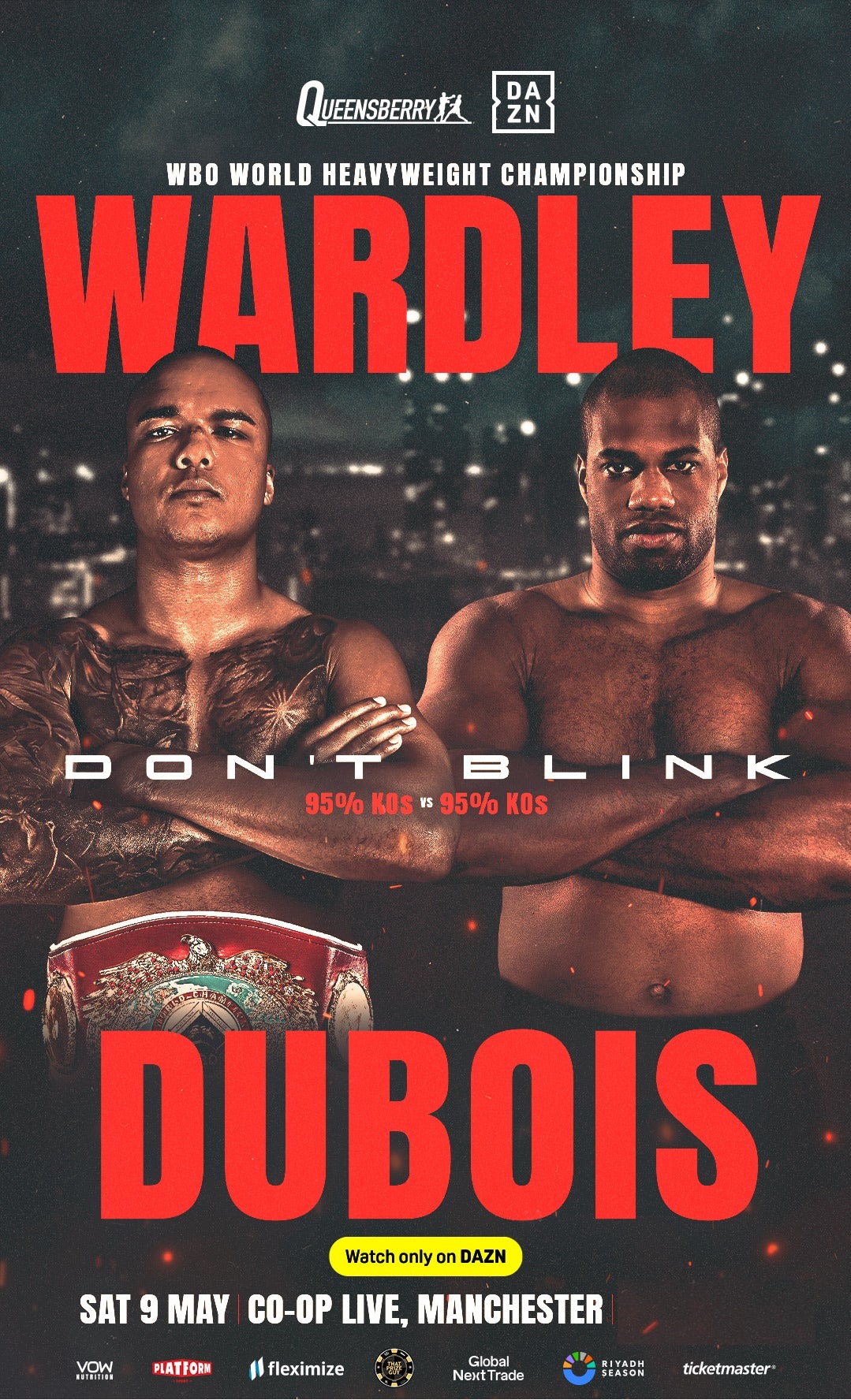 Fabio Wardley vs Daniel Dubois