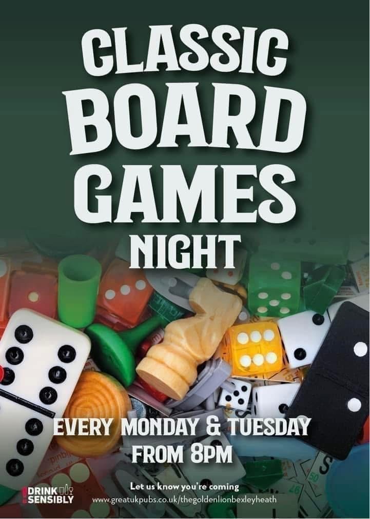 Classic Board Games Night