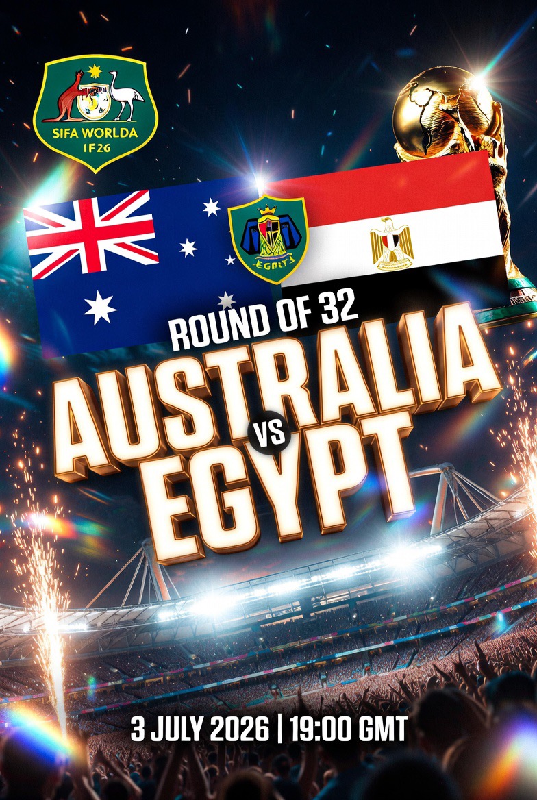 Australia Vs Egypt R32