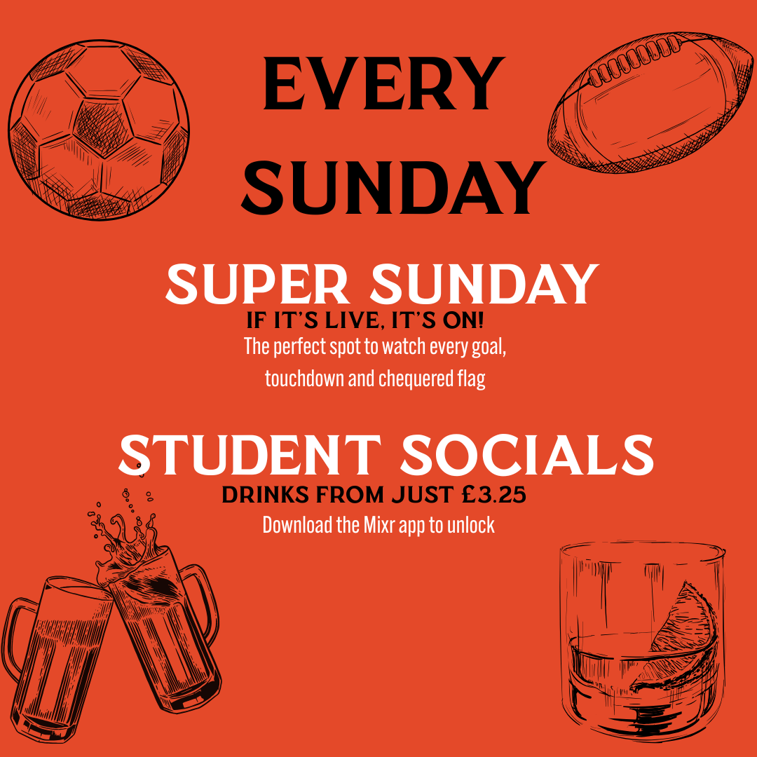 Super Sunday | Student Socials