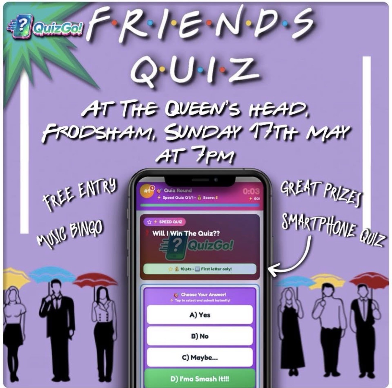 friends themed quiz 