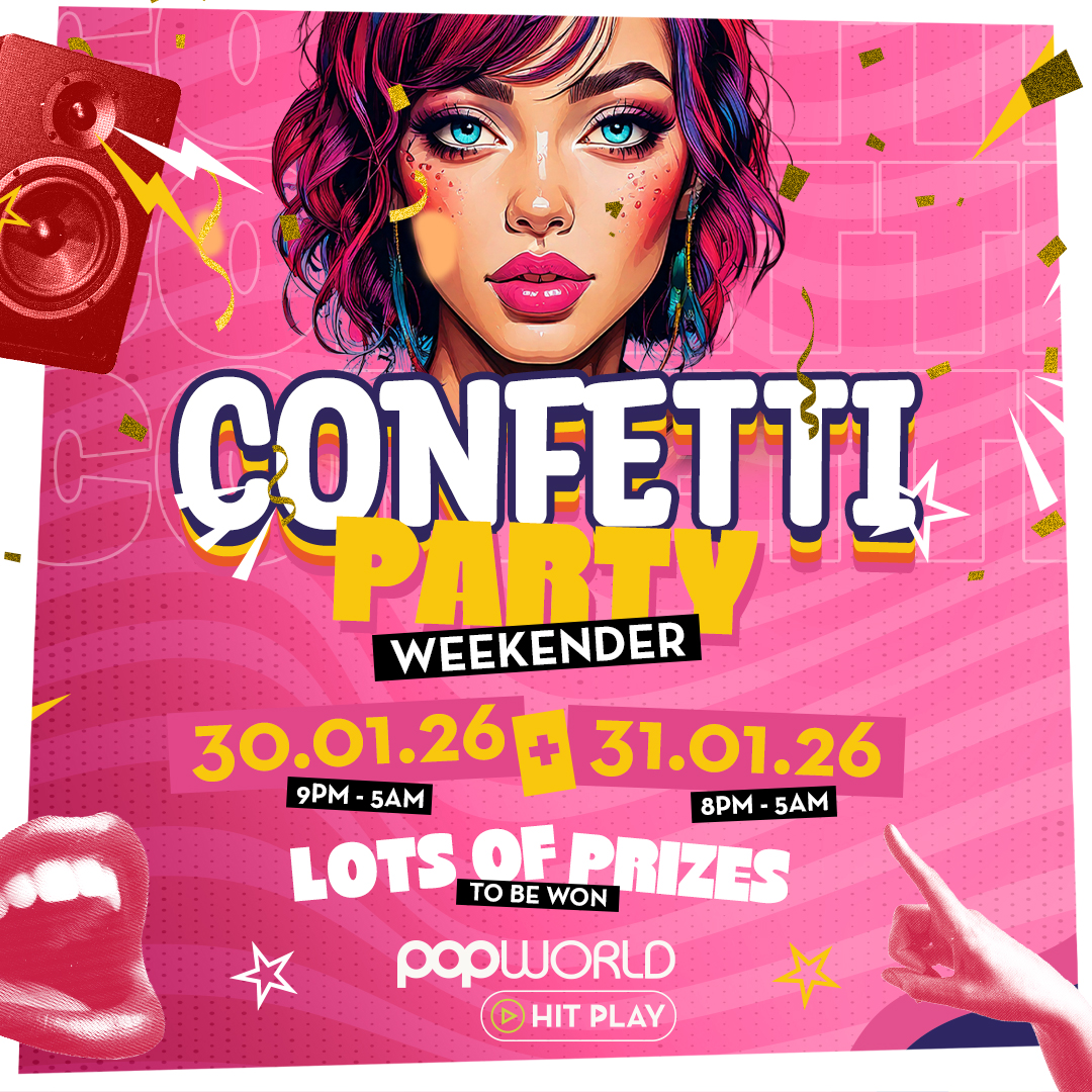CONFETTI PARTY WEEKENDER