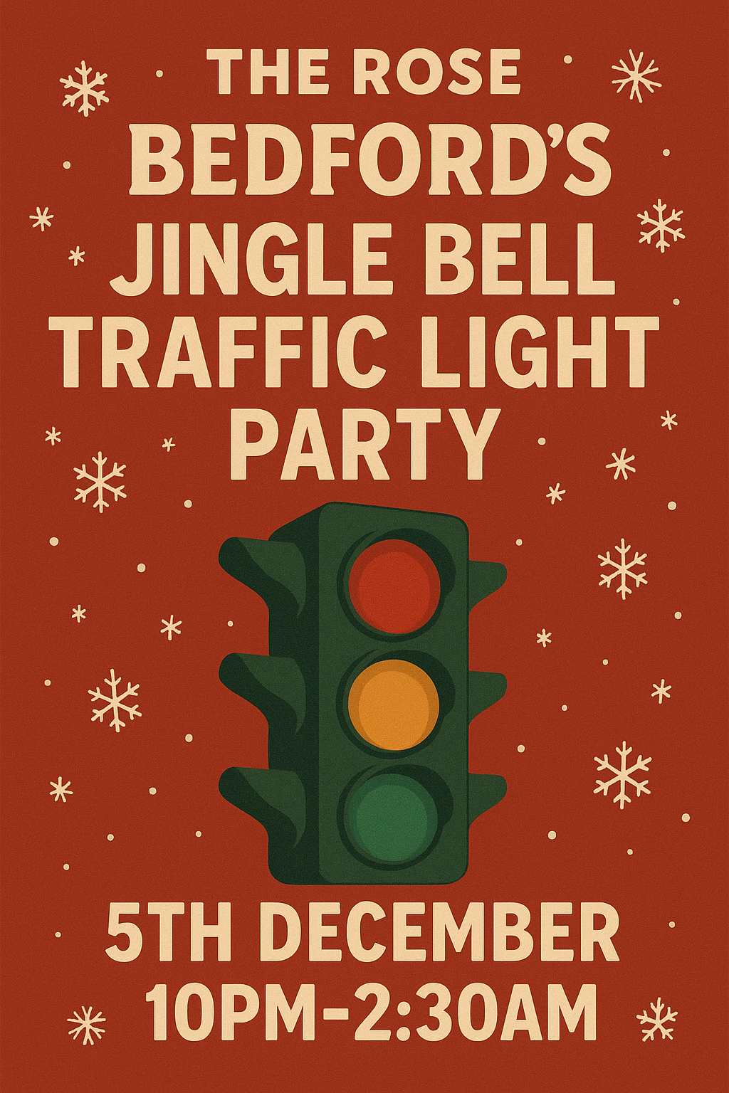 Jingle Bell Traffic Light Party