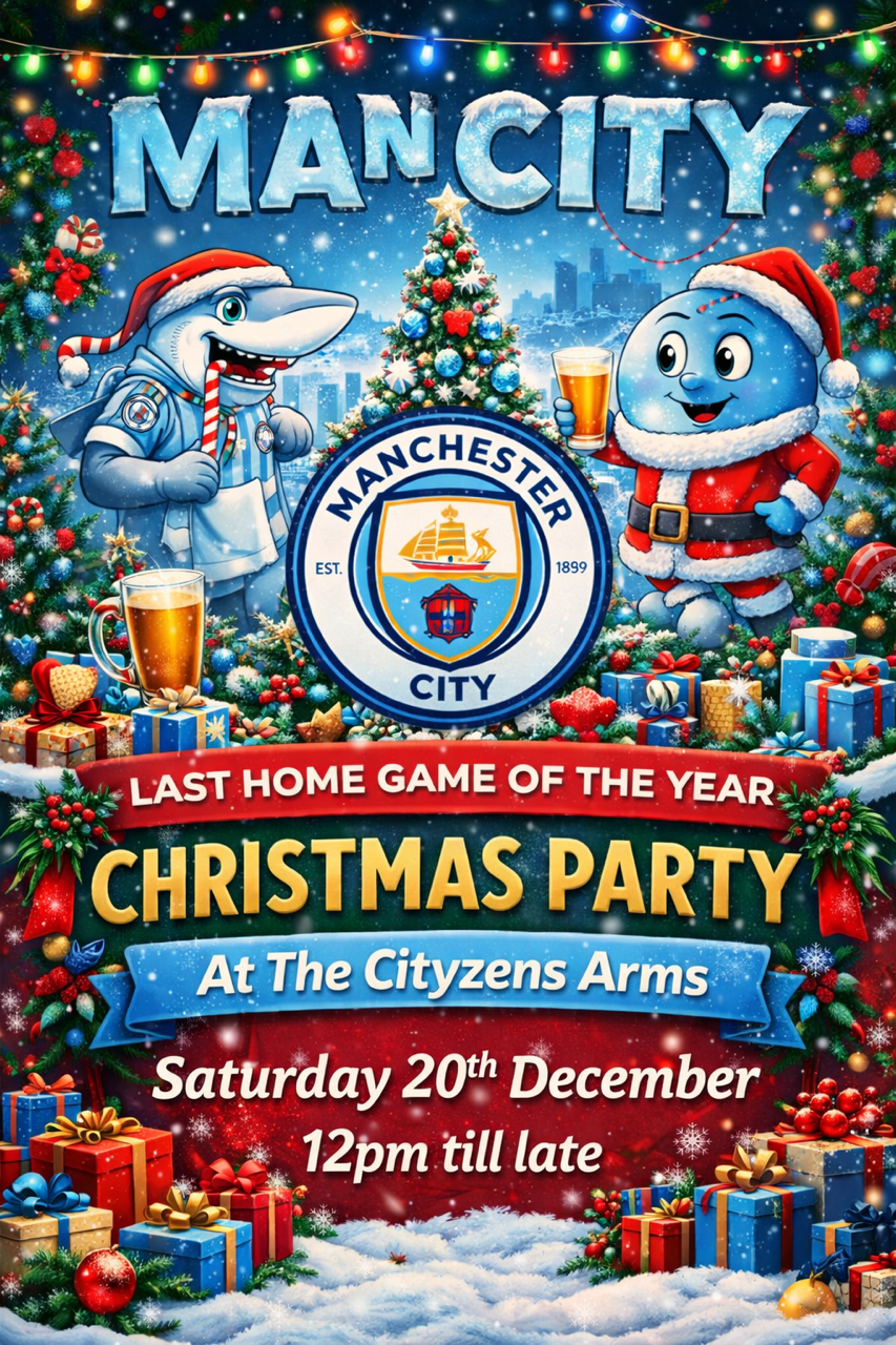 Man City Christmas Party