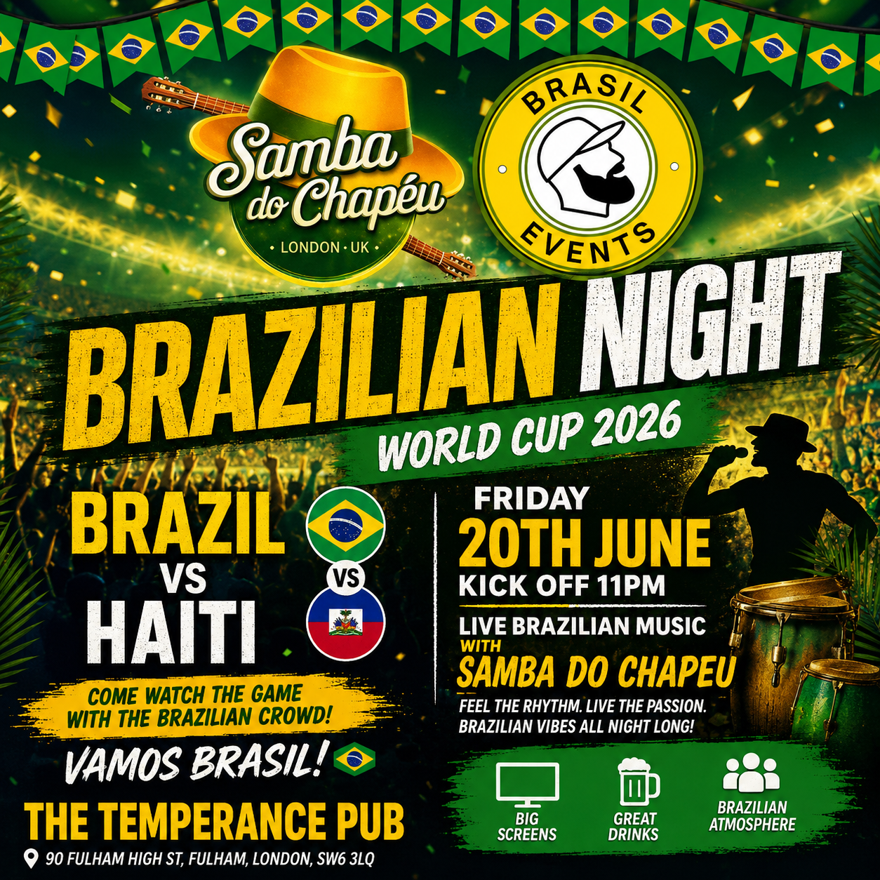 BRAZILIAN NIGHT FIFA WORLD CUP 2026