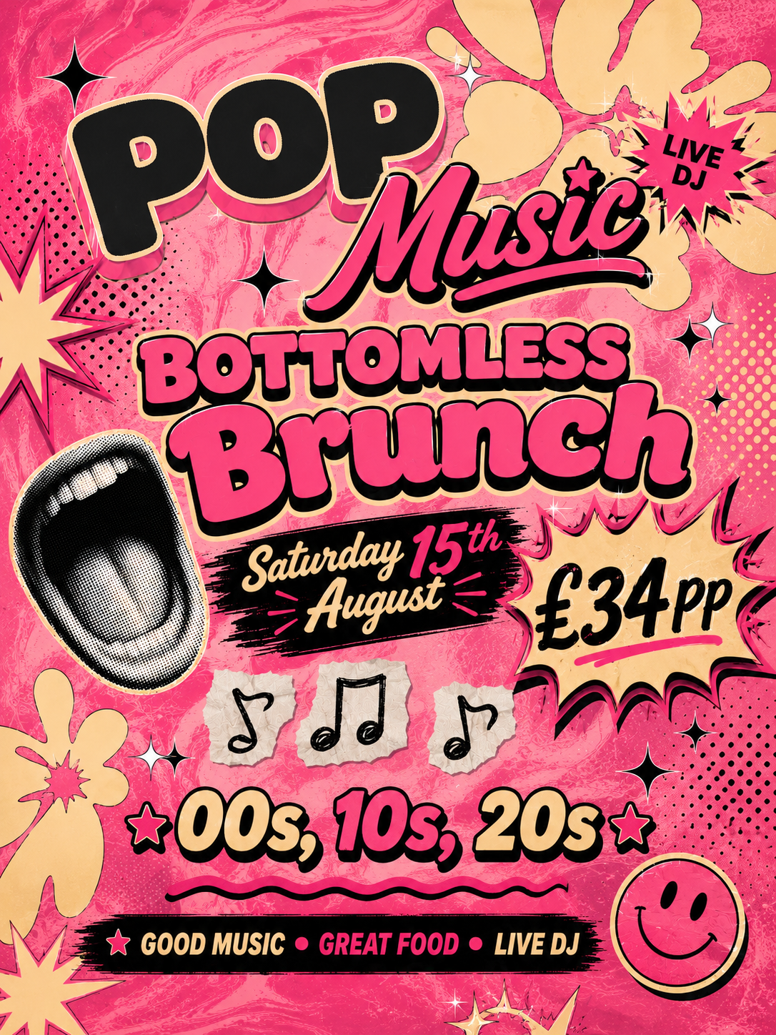 Pop Bottomless Brunch