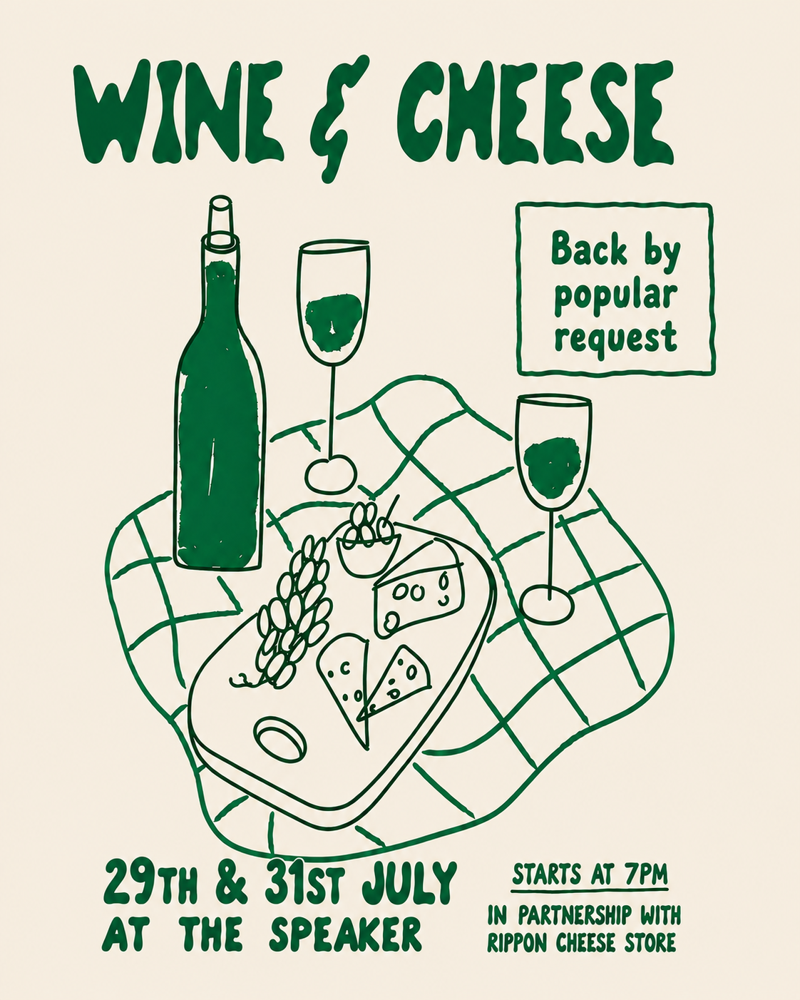 Wine and Cheese