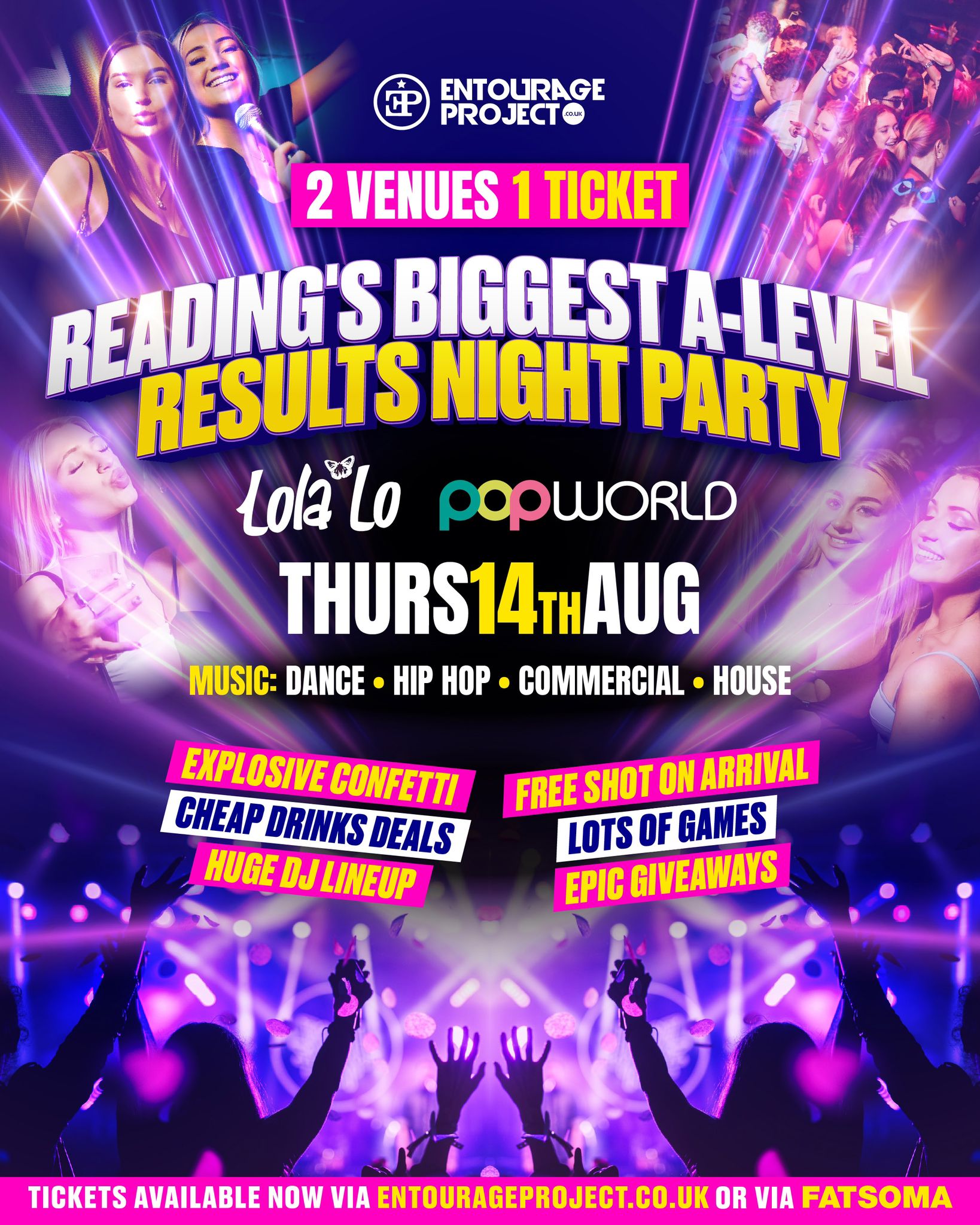 Reading A Level Results Party