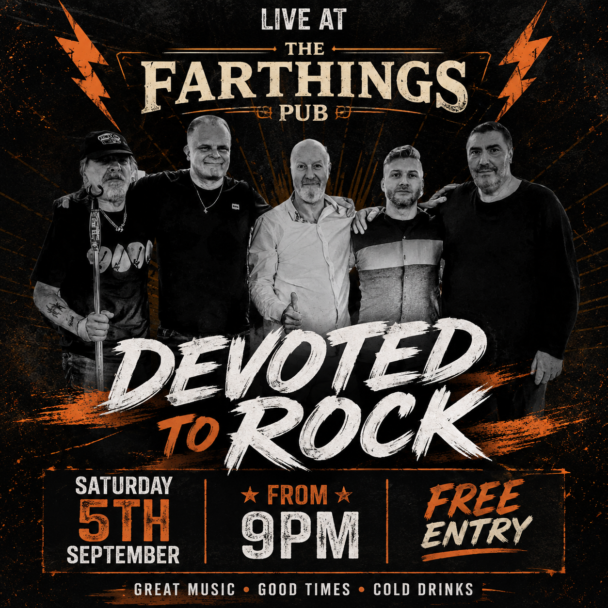 DEVOTED TO ROCK - LIVE MUSIC