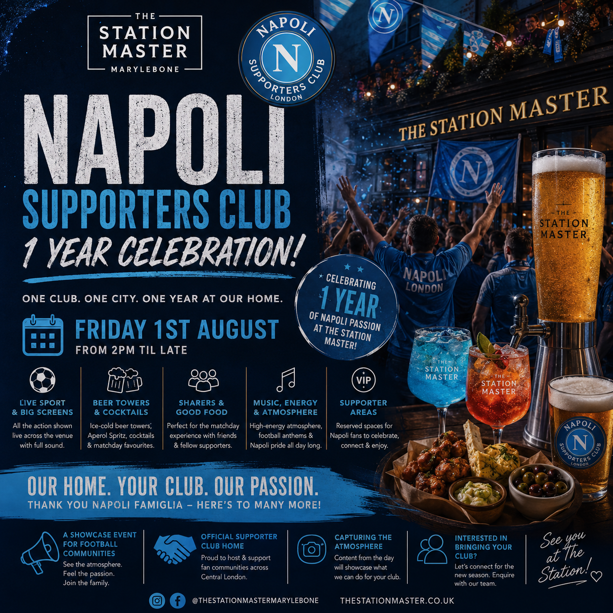 Napoli 1 year celebration