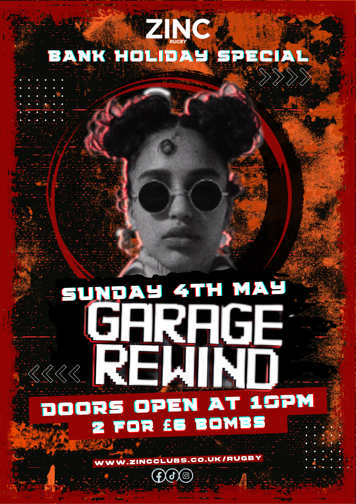 Garage Rewind Bank Holiday Sunday