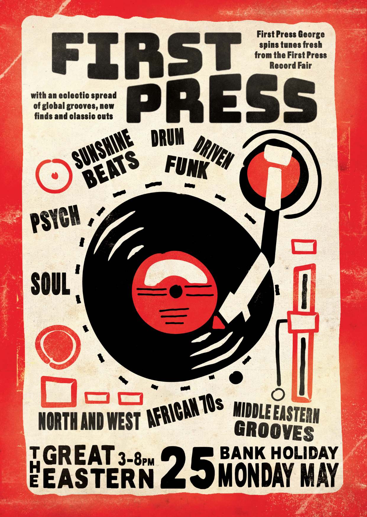 First Press Vinyl DJ Session