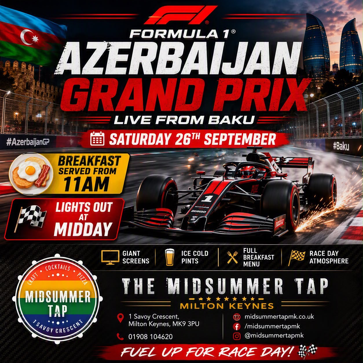 Baku F1 Breakfast