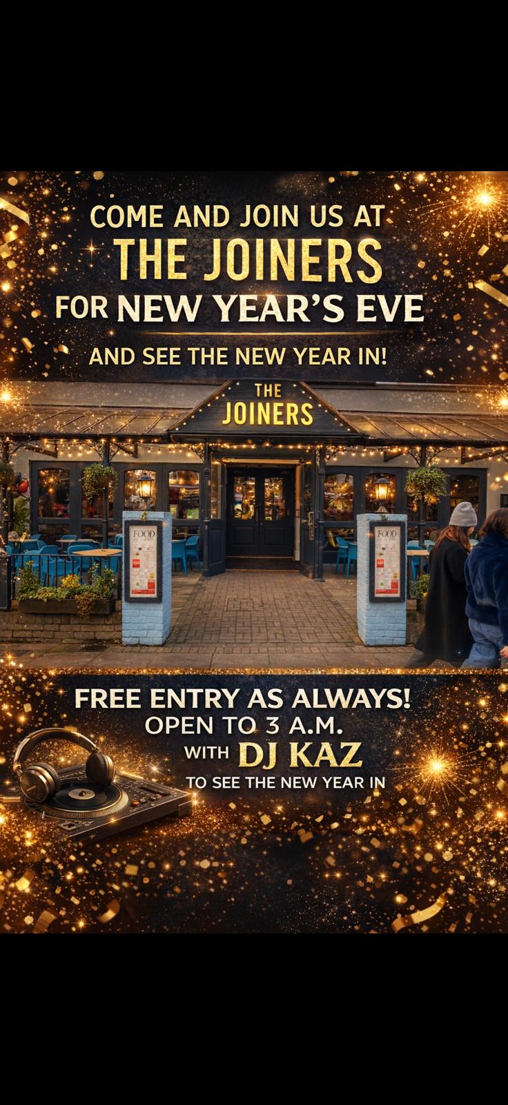 New Years Eve DJ Night