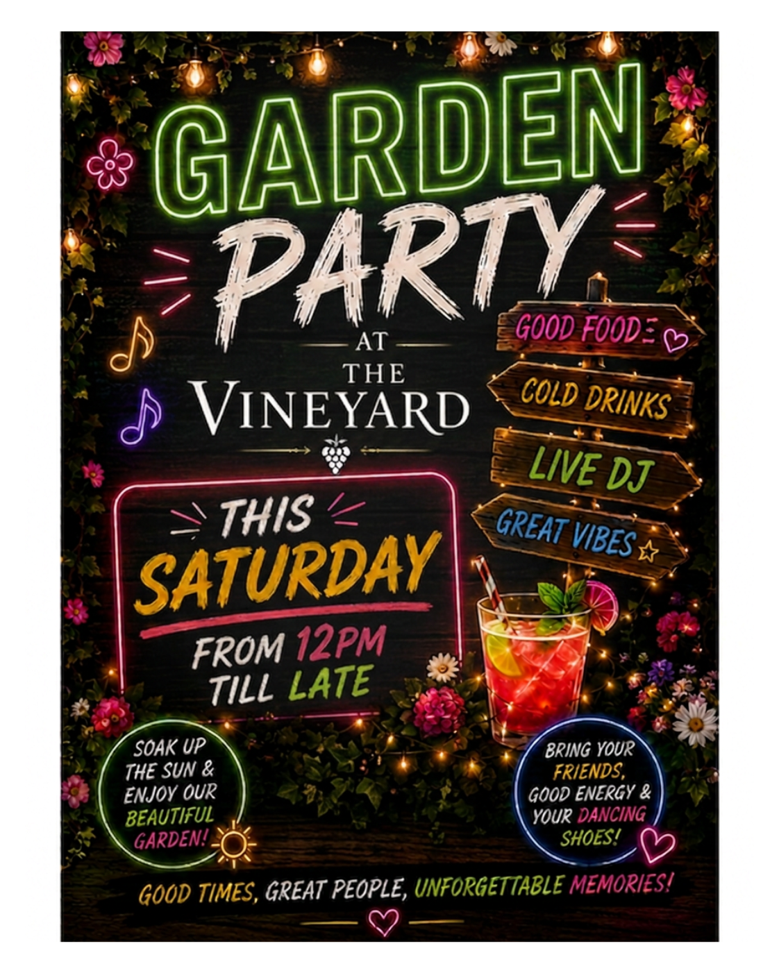 summer garden party