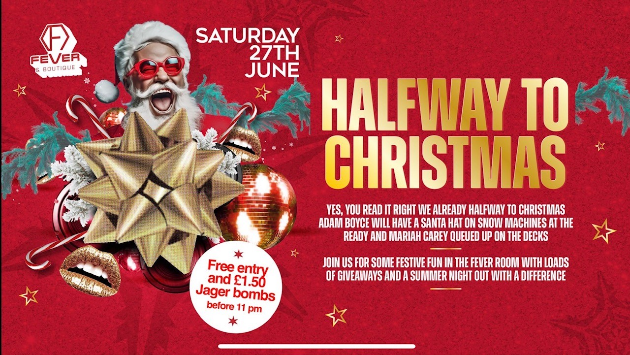 1/2 Way to Xmas 2026