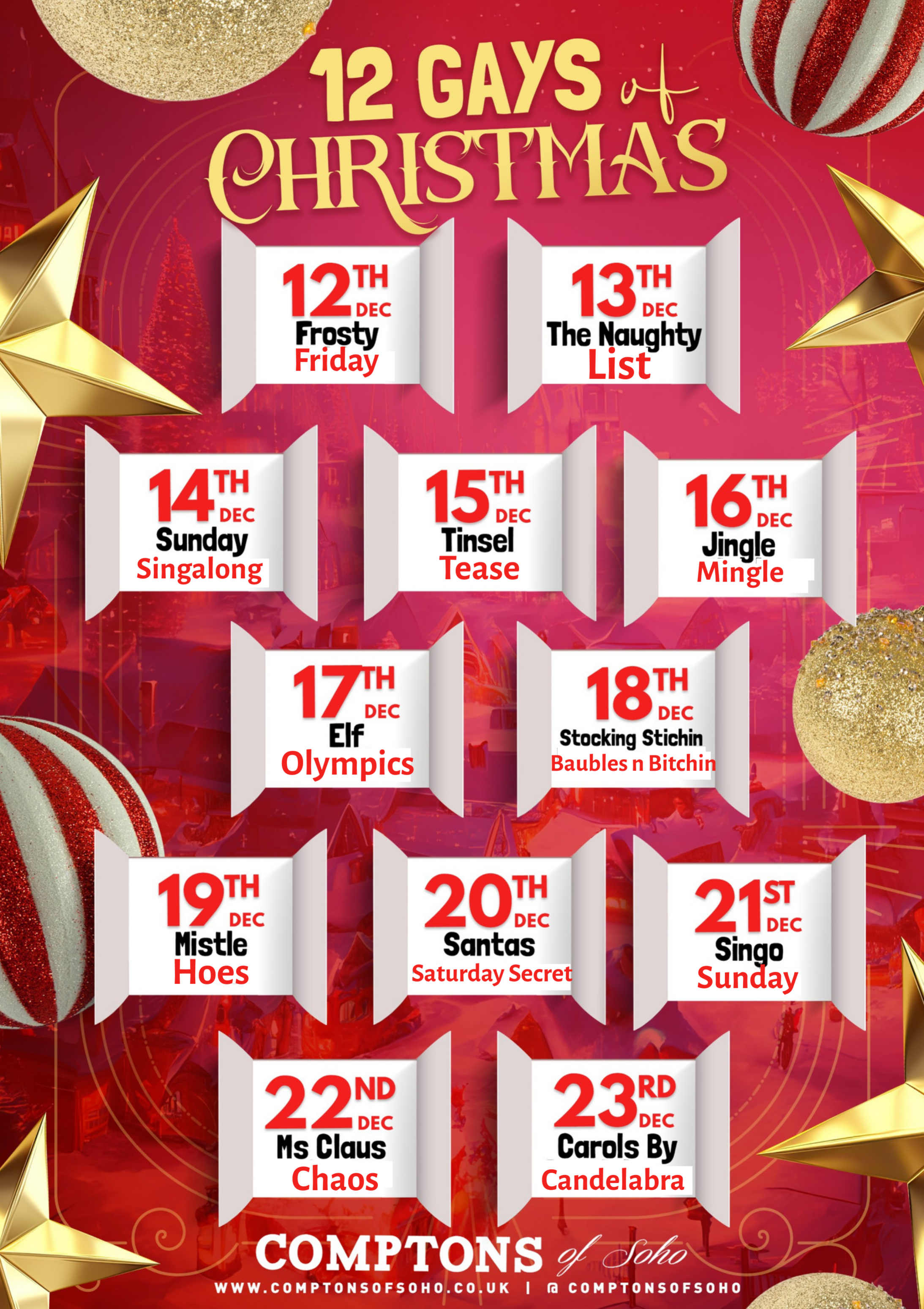 JINGLE MINGLE TUESDAY 16 DEC