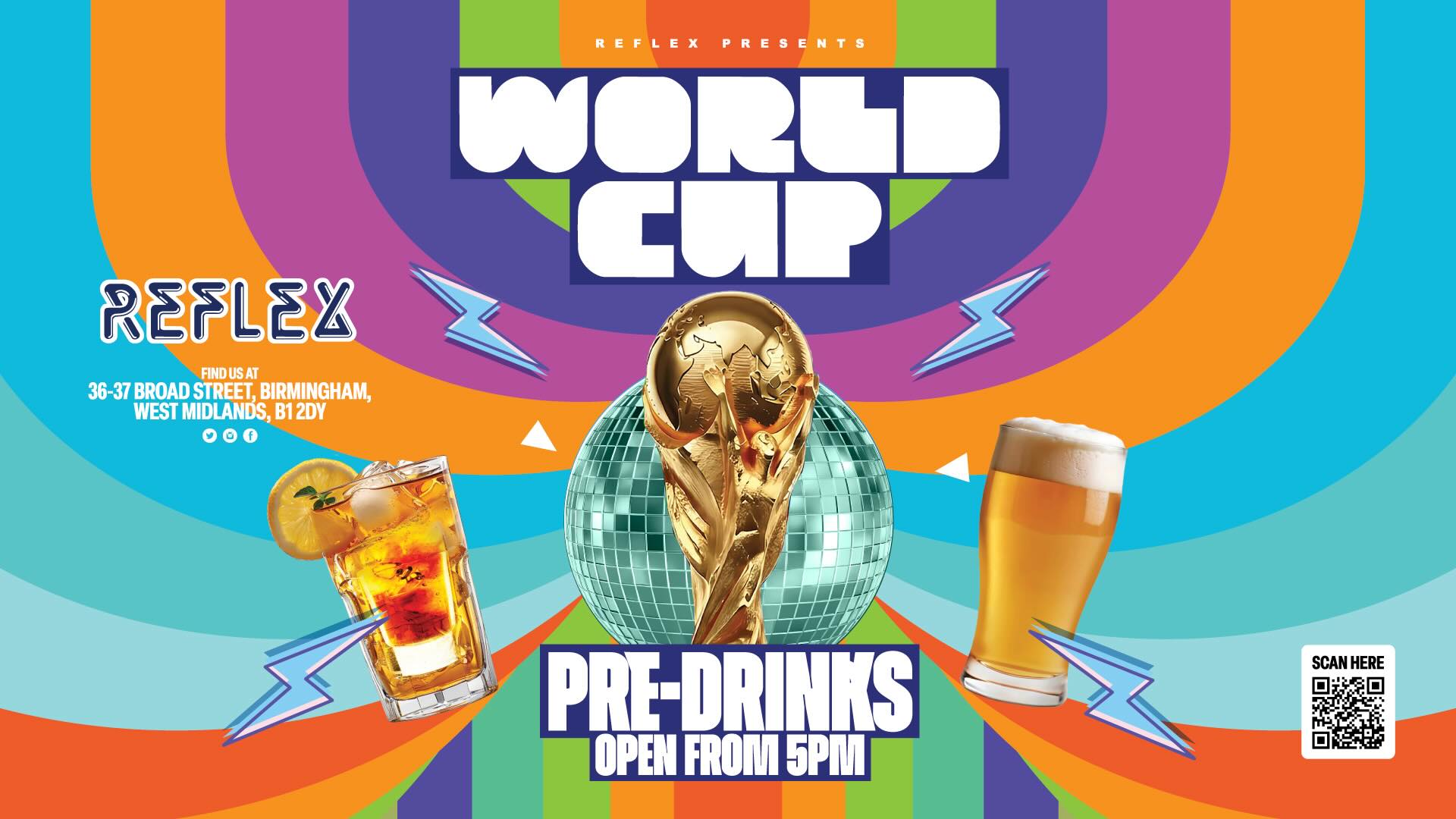 World Cup Pre-Drinks