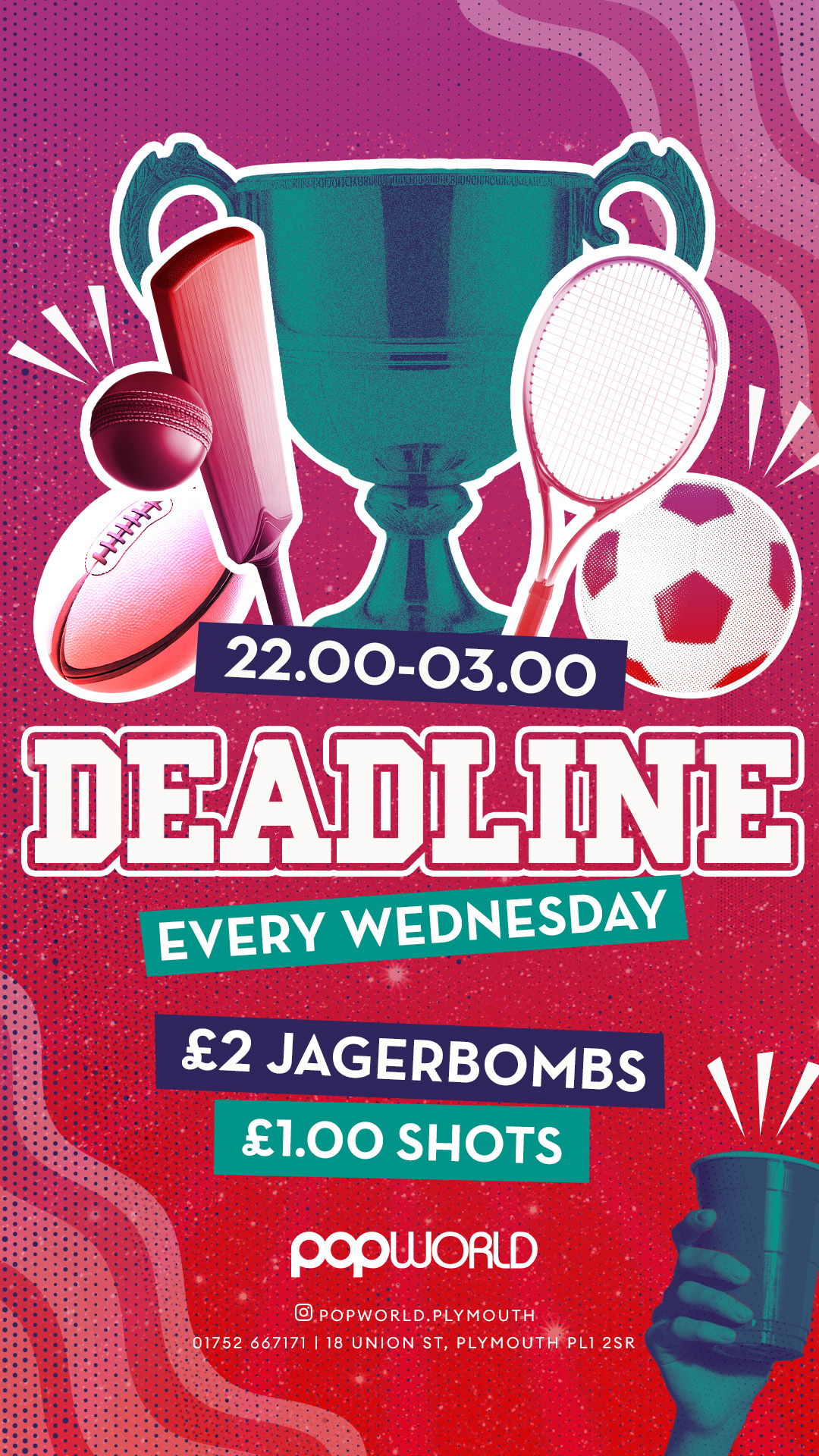 Deadline - Student Wednesdays