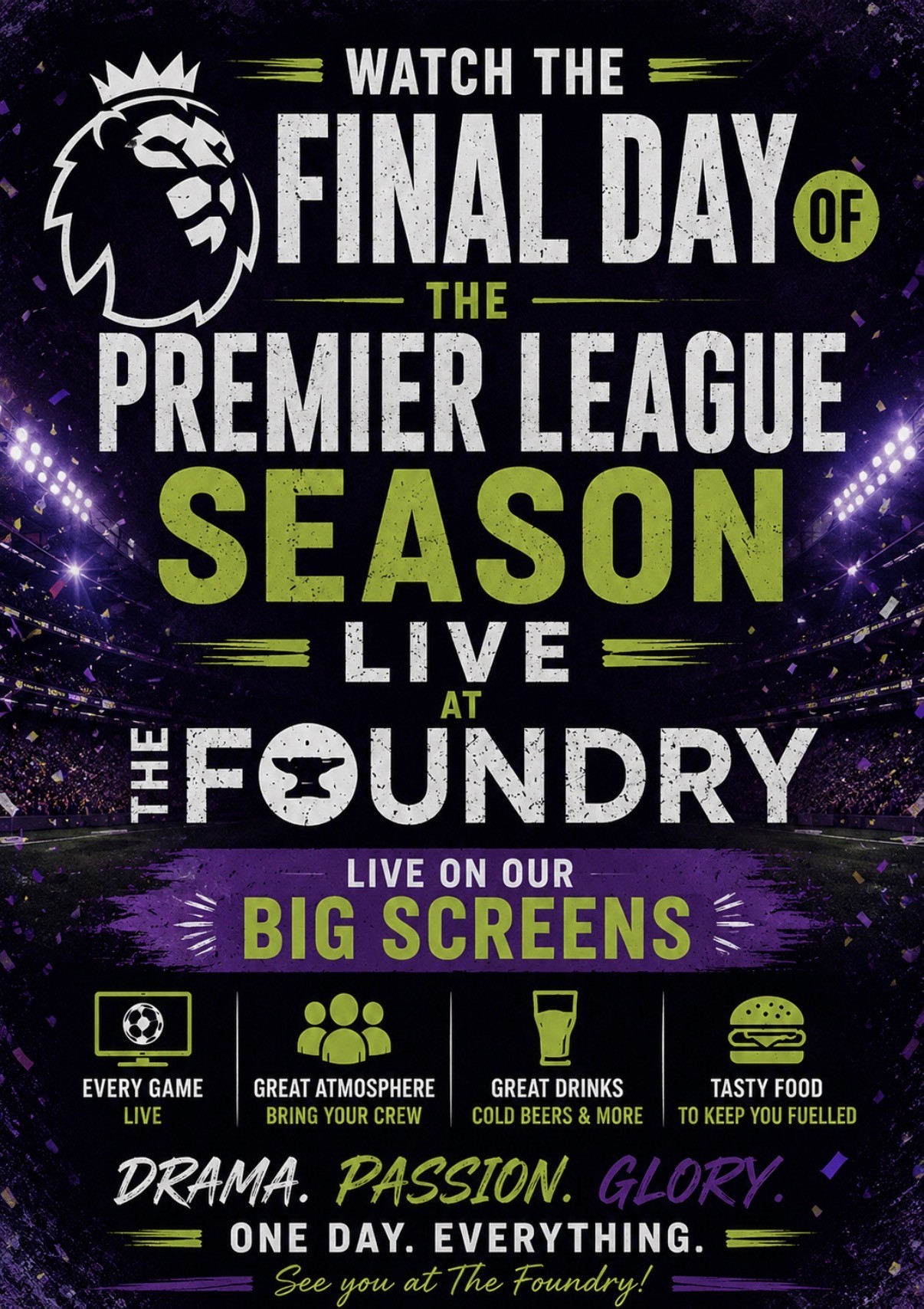 Final Day of the Premier leauge 
