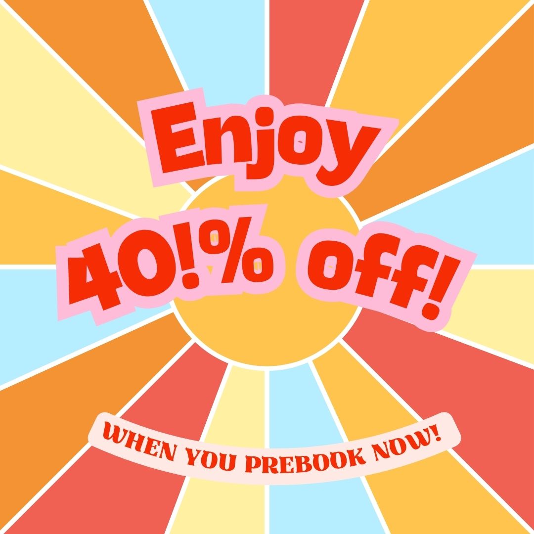 40% Prebooked tables!