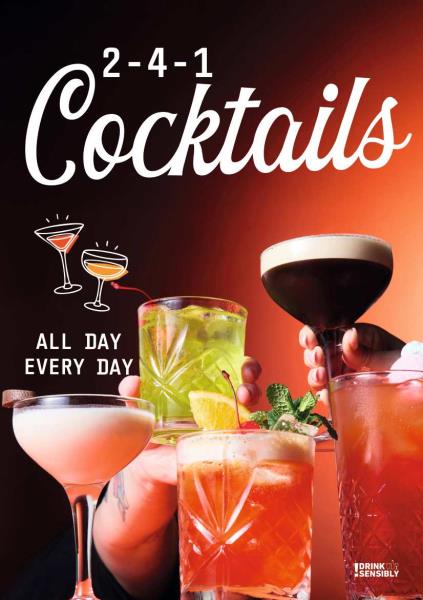 2-4-1 Cocktails