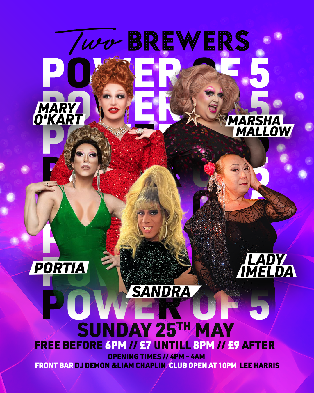 Bank Holiday Power of Five