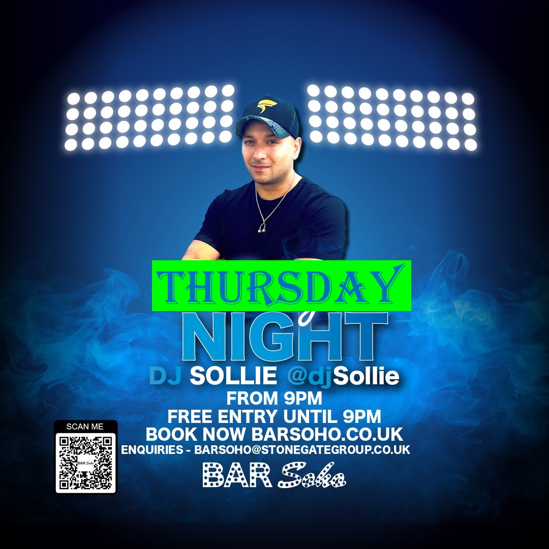 Thursday DJ Night with DJ Sollie