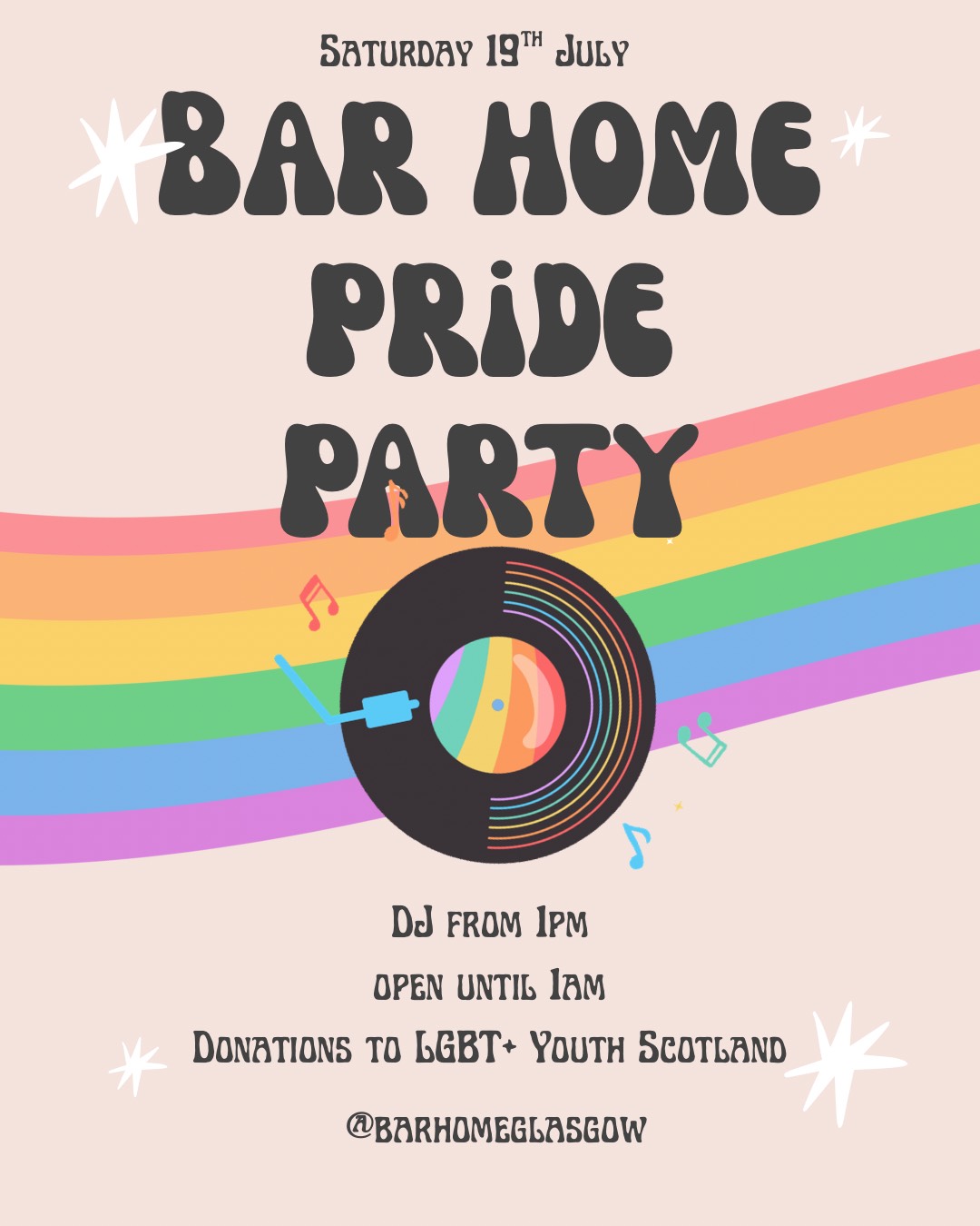 Bar Home Pride Party