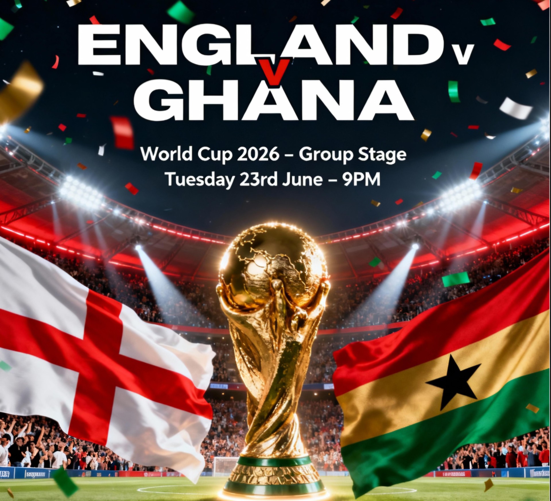 England v Ghana