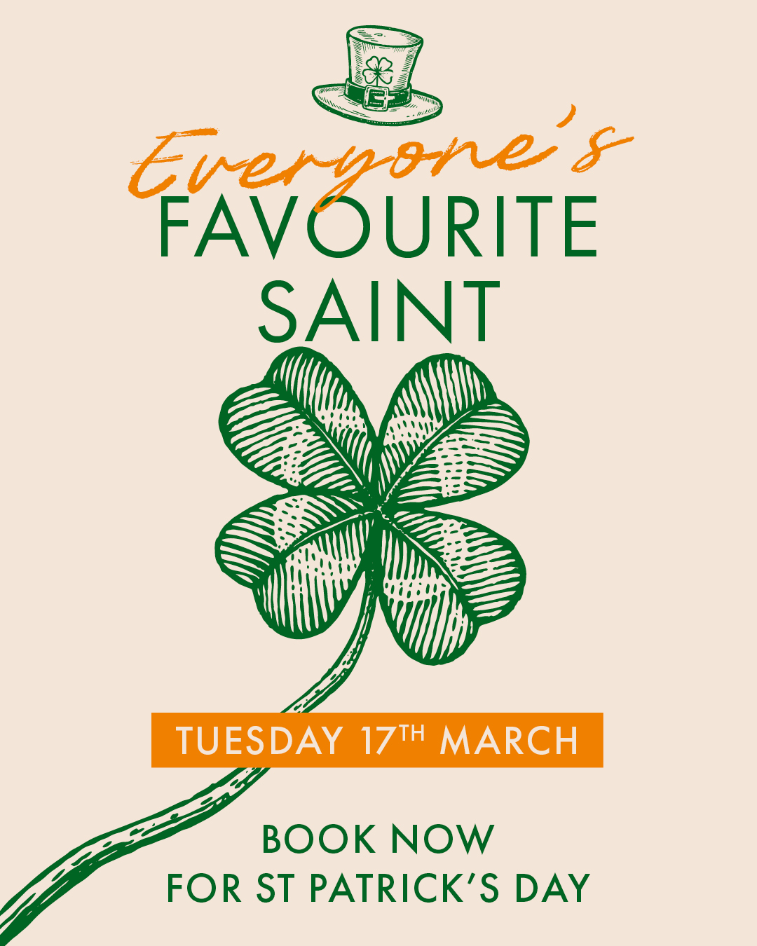 🍀 ST. PATRICK’S DAY CELEBRATION 🍀