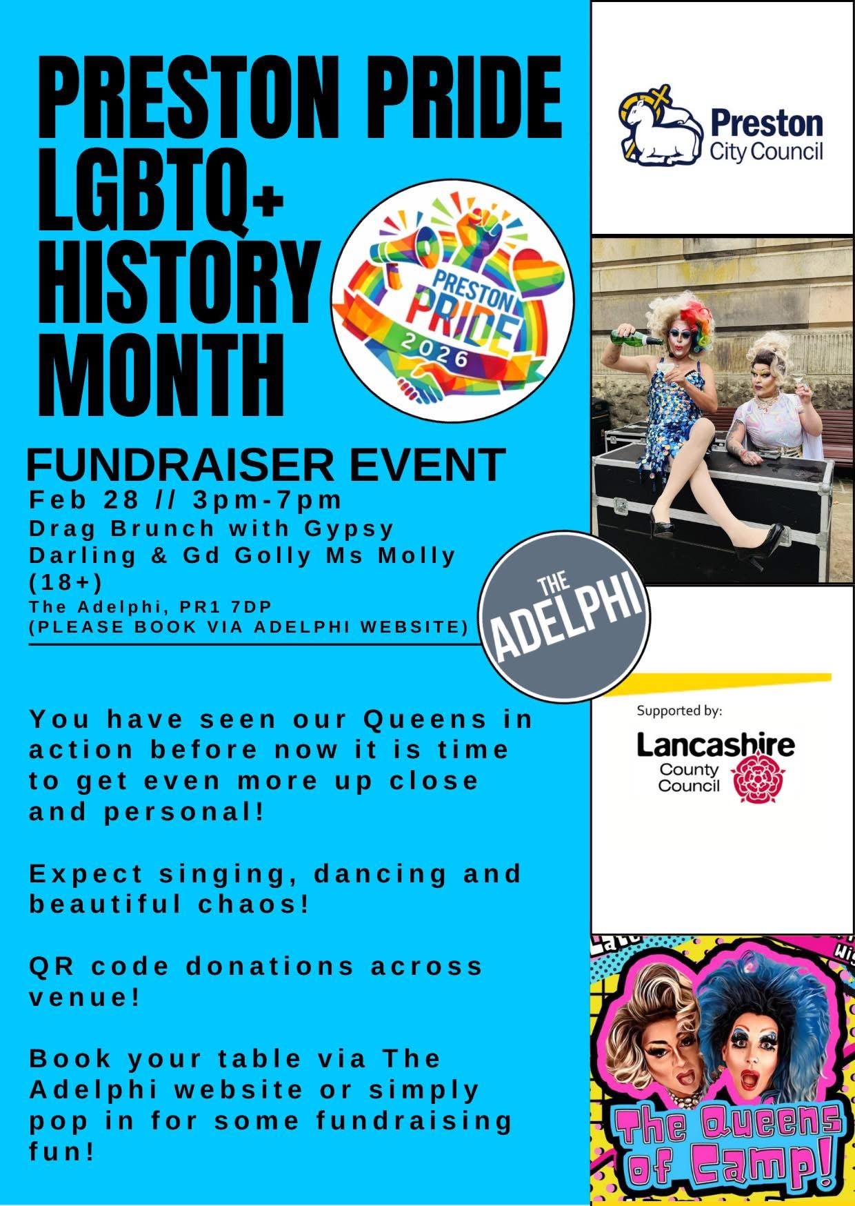 Adelphi Drag Bottomless Brunch