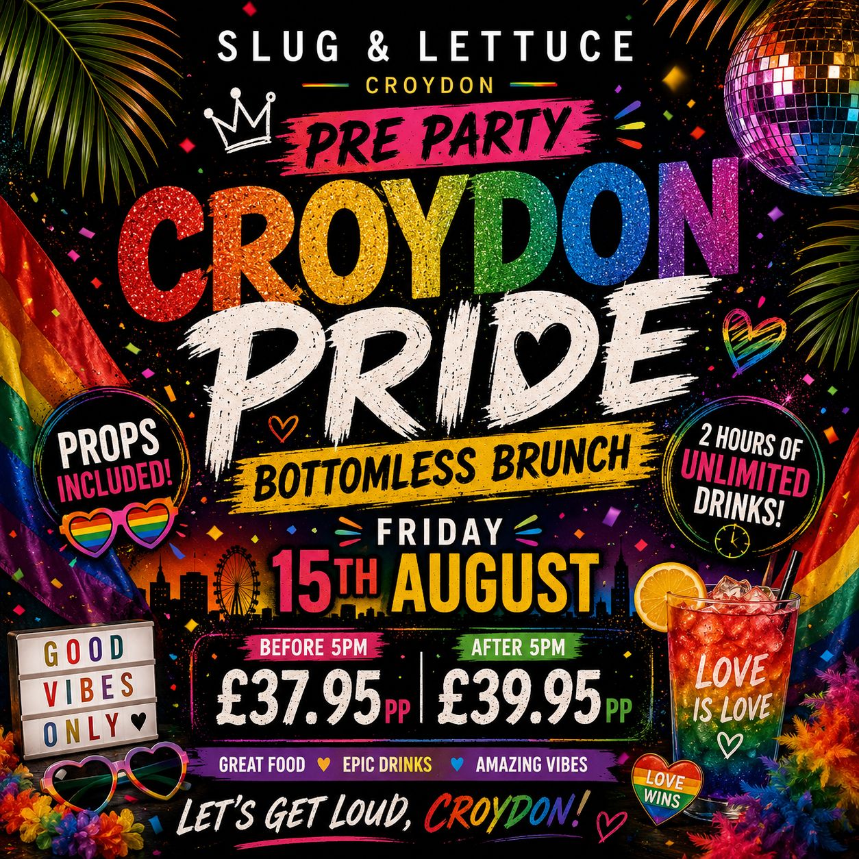Pride Party Brunch 