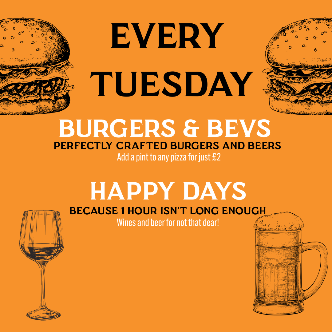 Burgers & Bevs | Happy Days