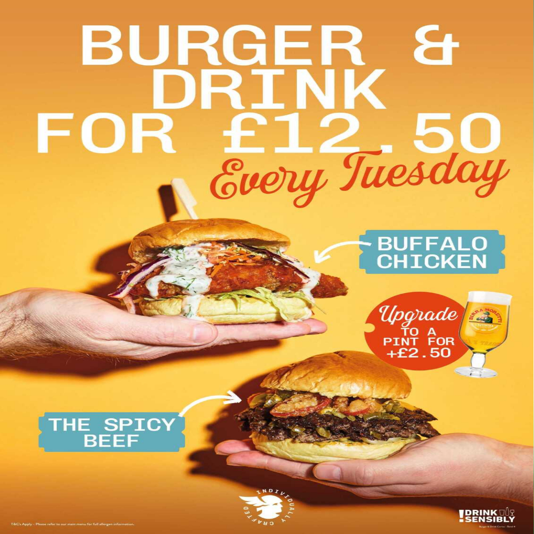 Burger & Drink Deal