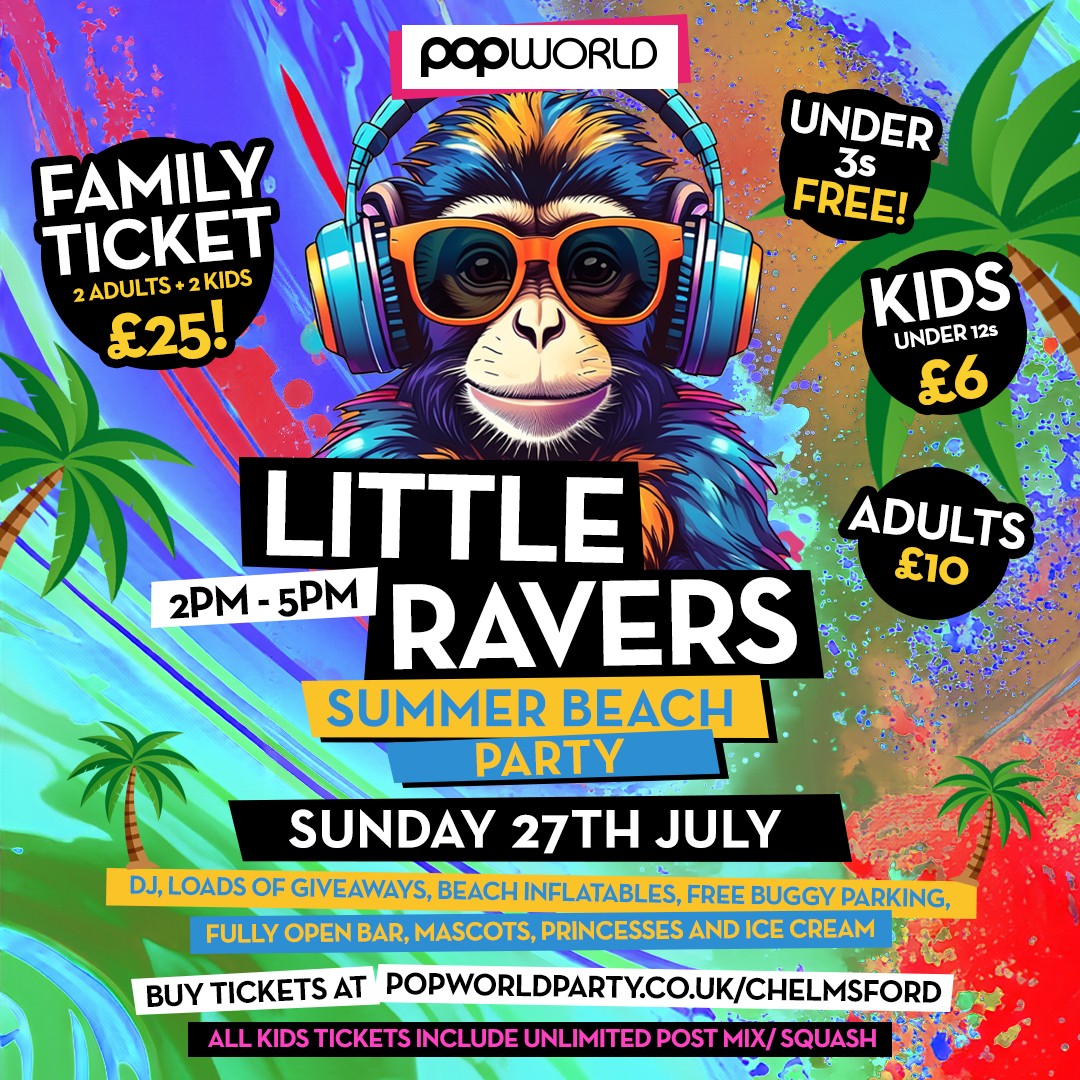 Little Ravers Beach Party