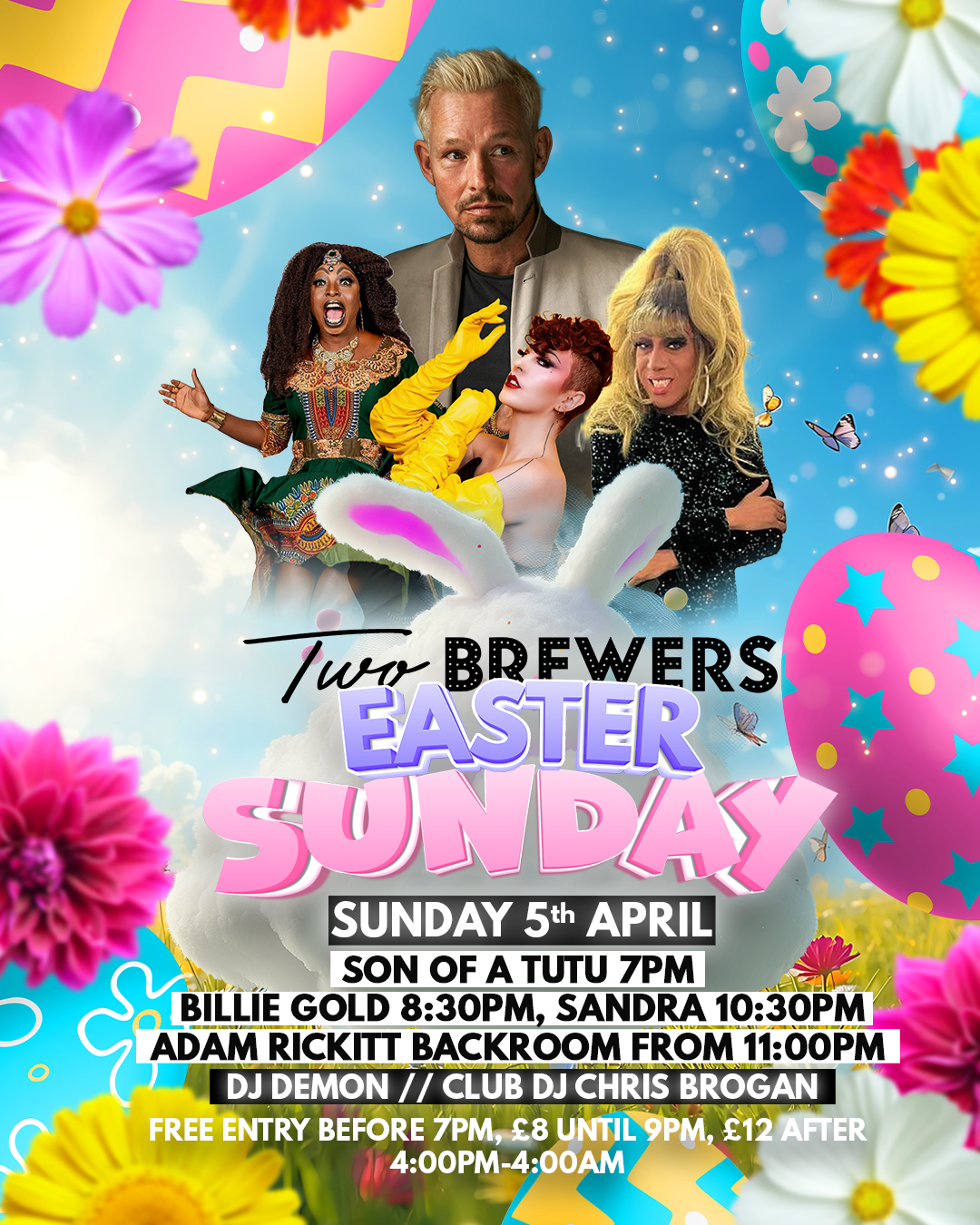  EASTER SUNDAY - Adam Rickitt LIVE