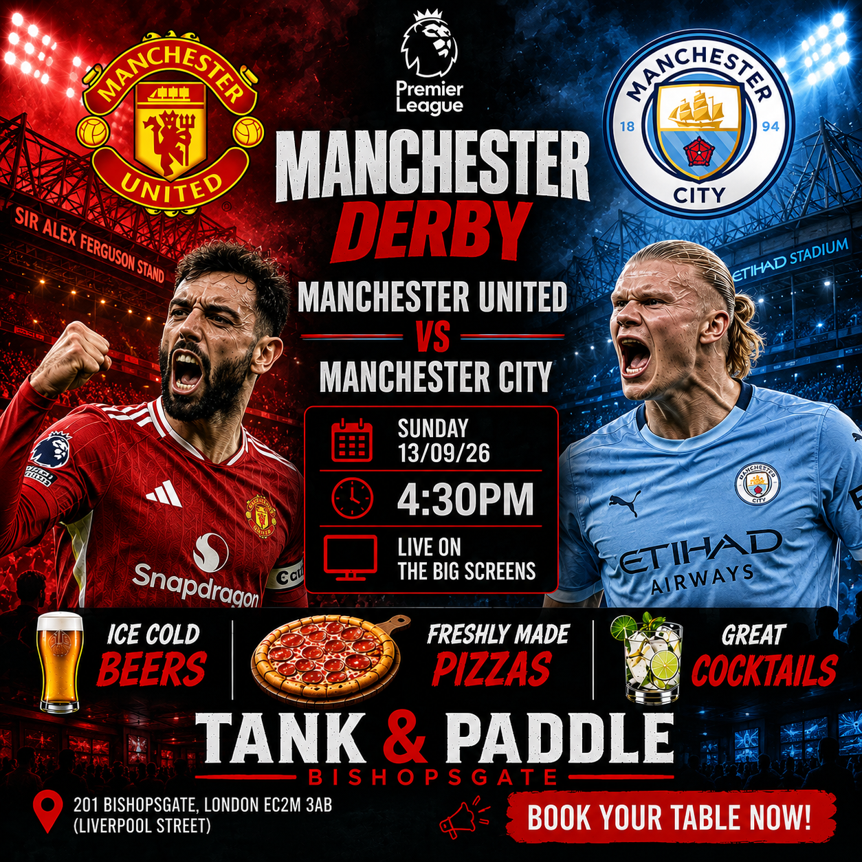 Manchester United vs City