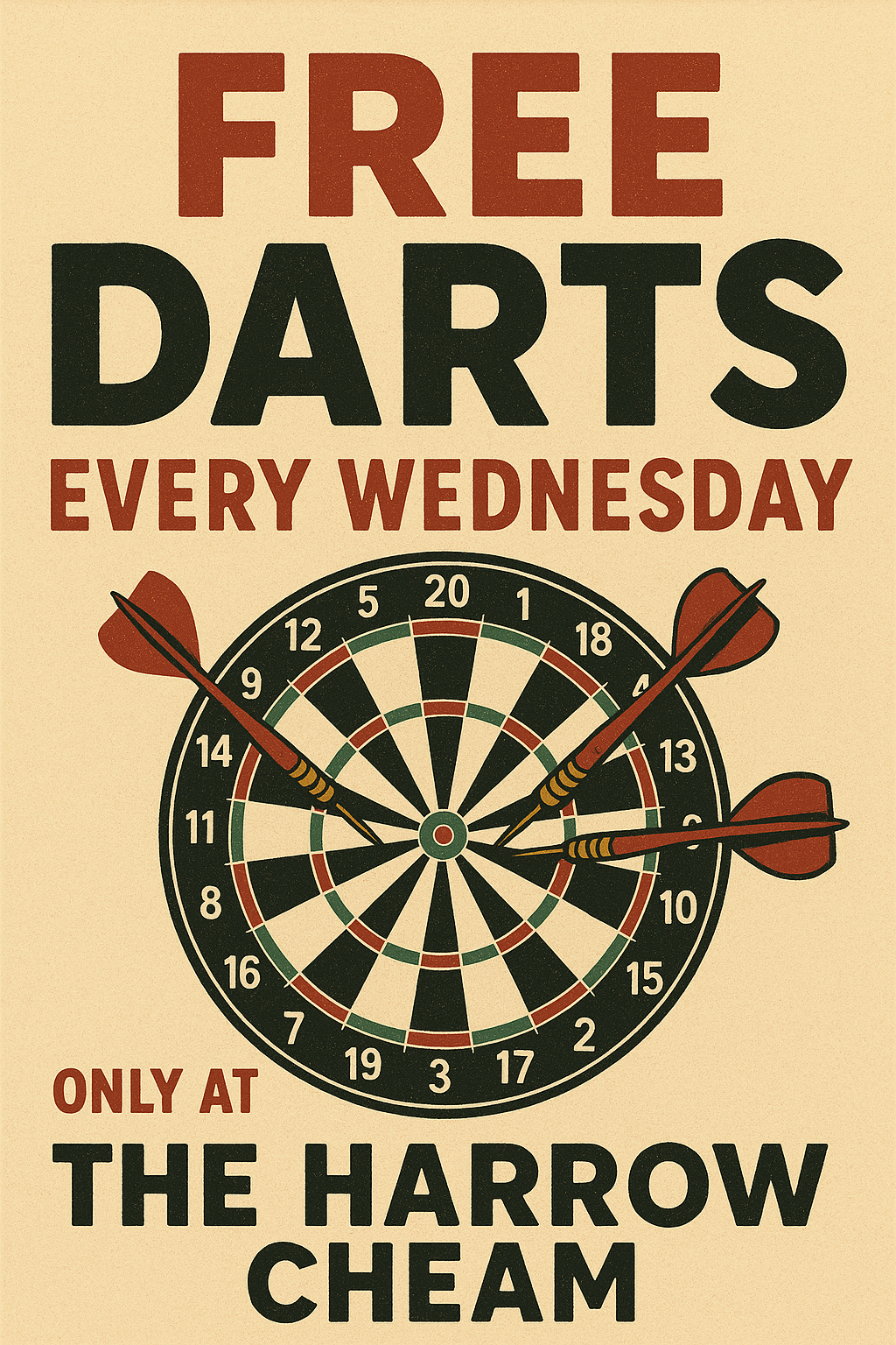 Wednesday Darts