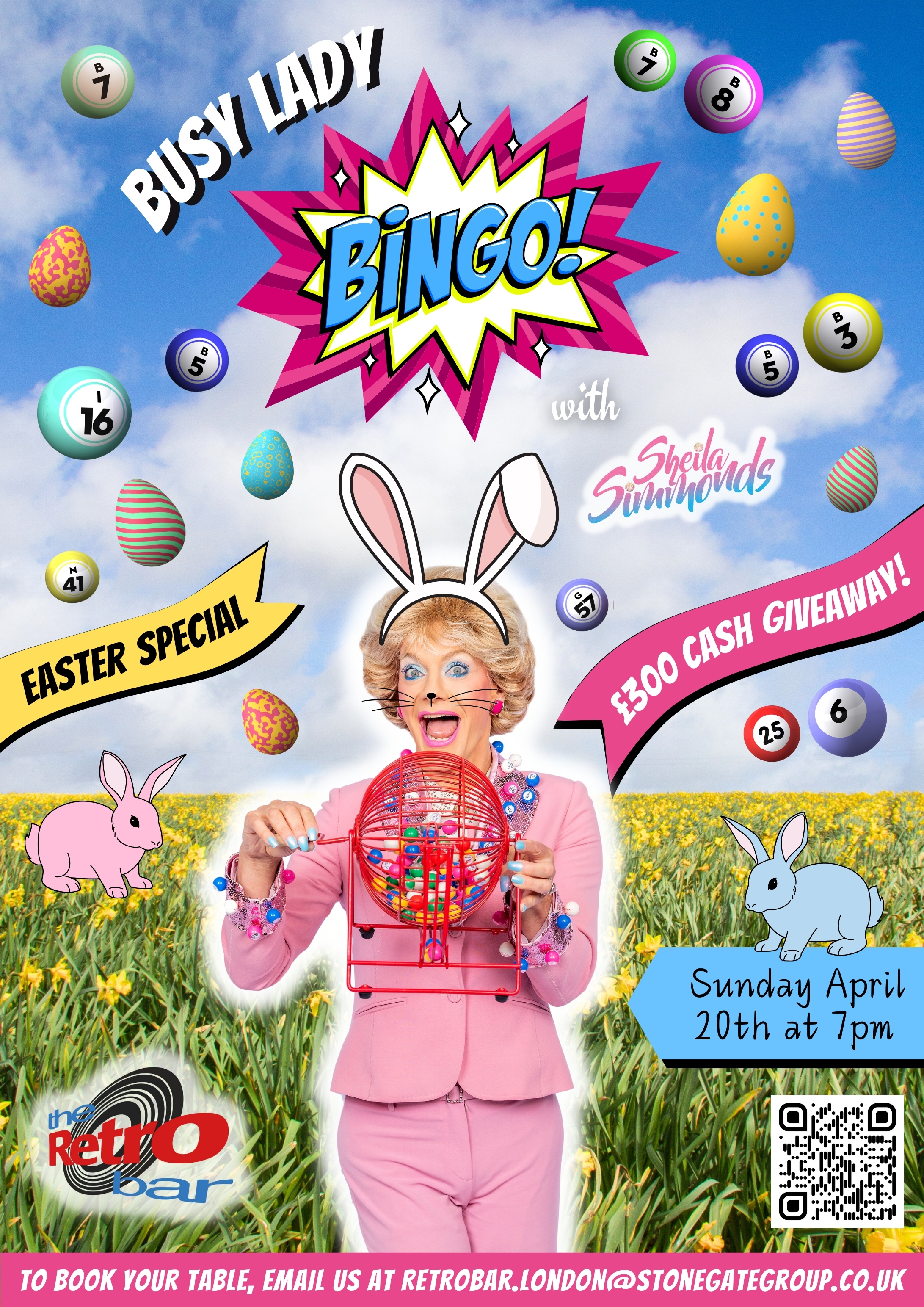 Busy Lady Bingo with Shelia Simmonds Easter Special