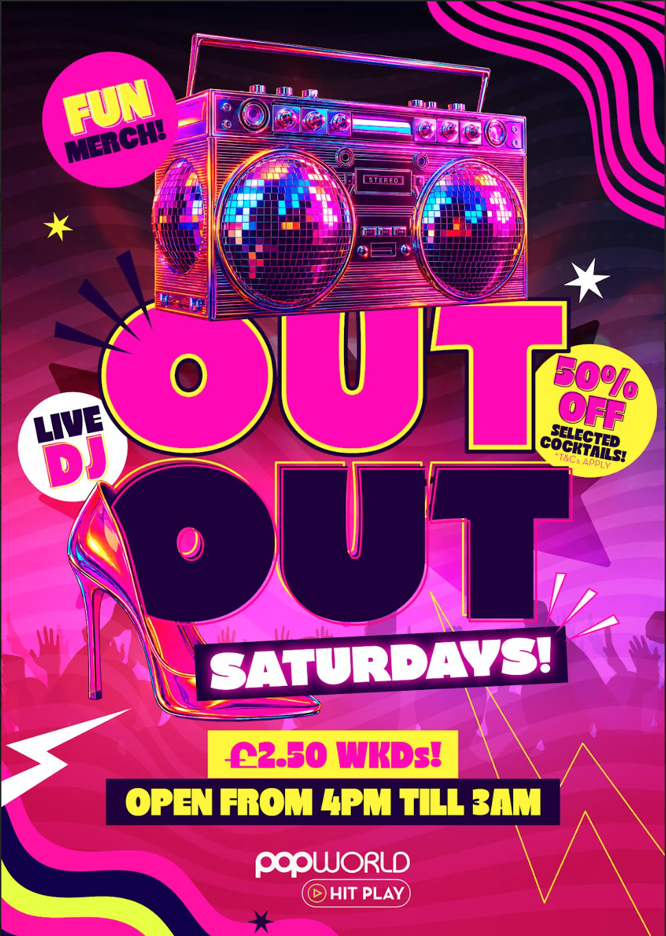 OUT OUT SATURDAYS