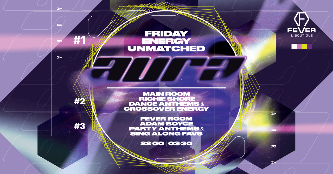 Aura Fridays with 241 drinks